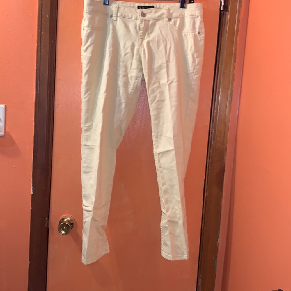 *2for$15*SALE BLUE SPICE Yellow Straight leg Jeans women size 13